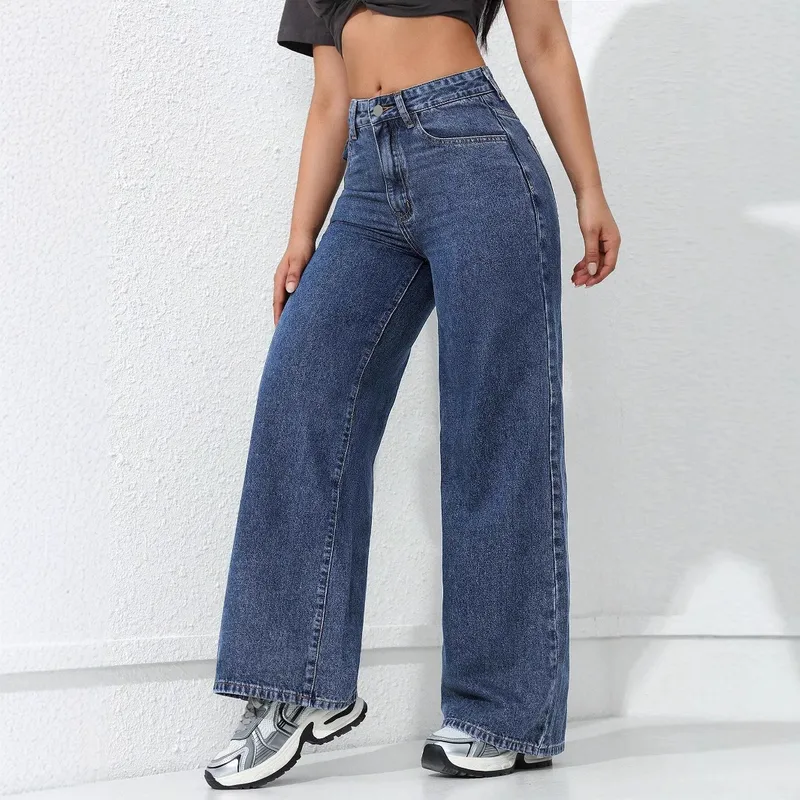 Women's Holiday Daily Streetwear Solid Color Full Length Jeans