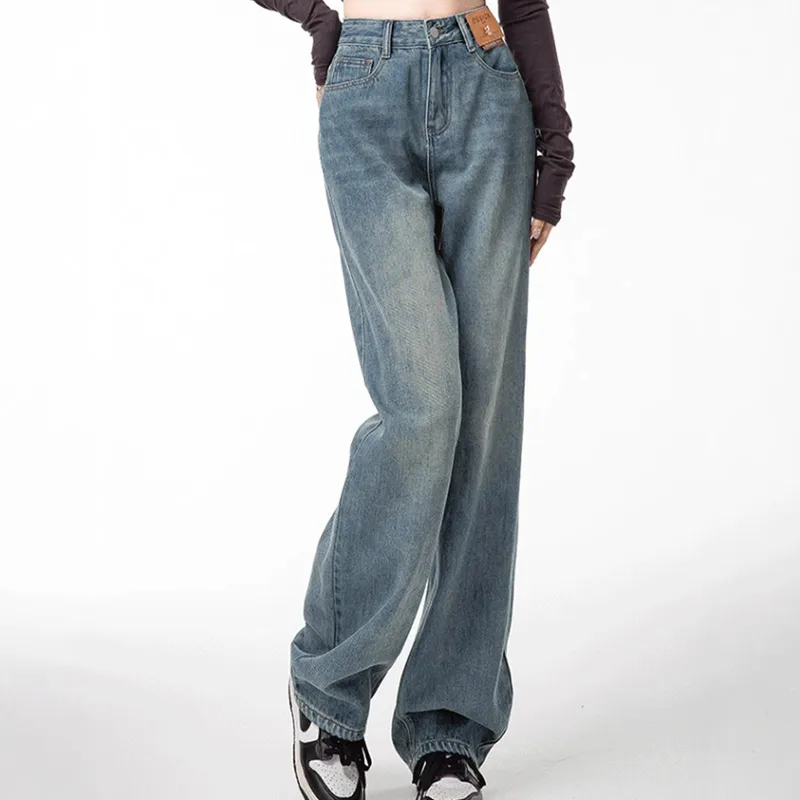 Women's Holiday Daily Simple Style Classic Style Solid Color Full Length Jeans
