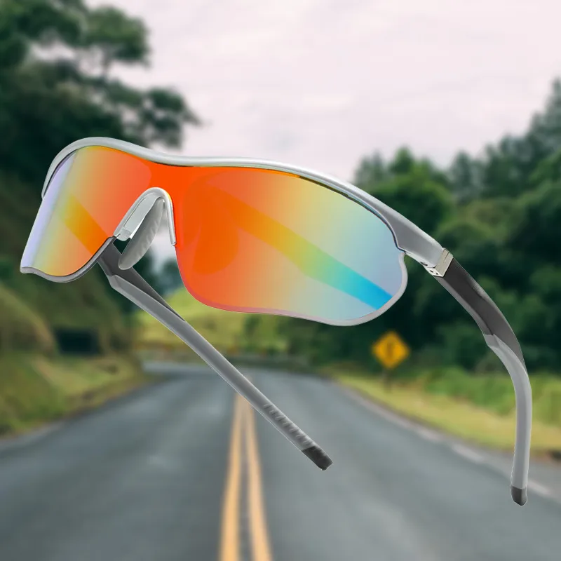 Basic Simple Style Solid Color PC UV400 Protection Special-Shaped Mirror Half Frame Glasses