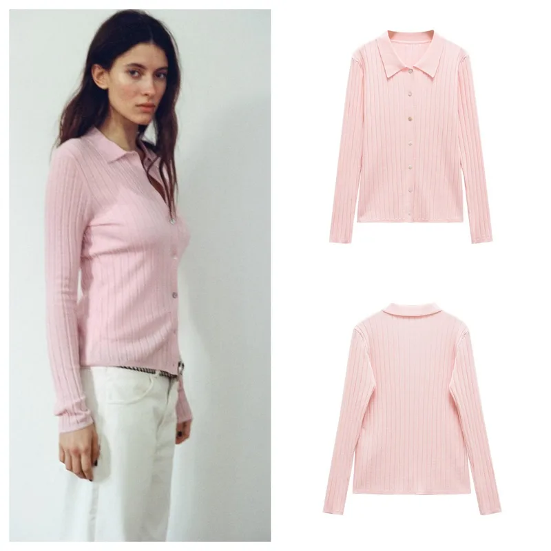 Women's Knitwear Long Sleeve Sweaters & Cardigans Simple Style Classic Style Solid Color
