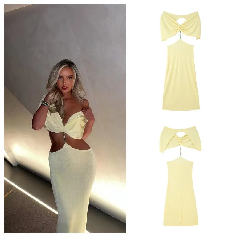 Women's Sheath Dress Elegant Strapless Sleeveless Solid Color Maxi Long Dress Holiday Daily Selfie