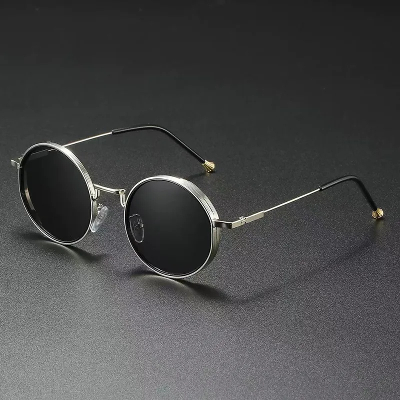 New   Retro Steampunk Metal Round Frame Wholesale