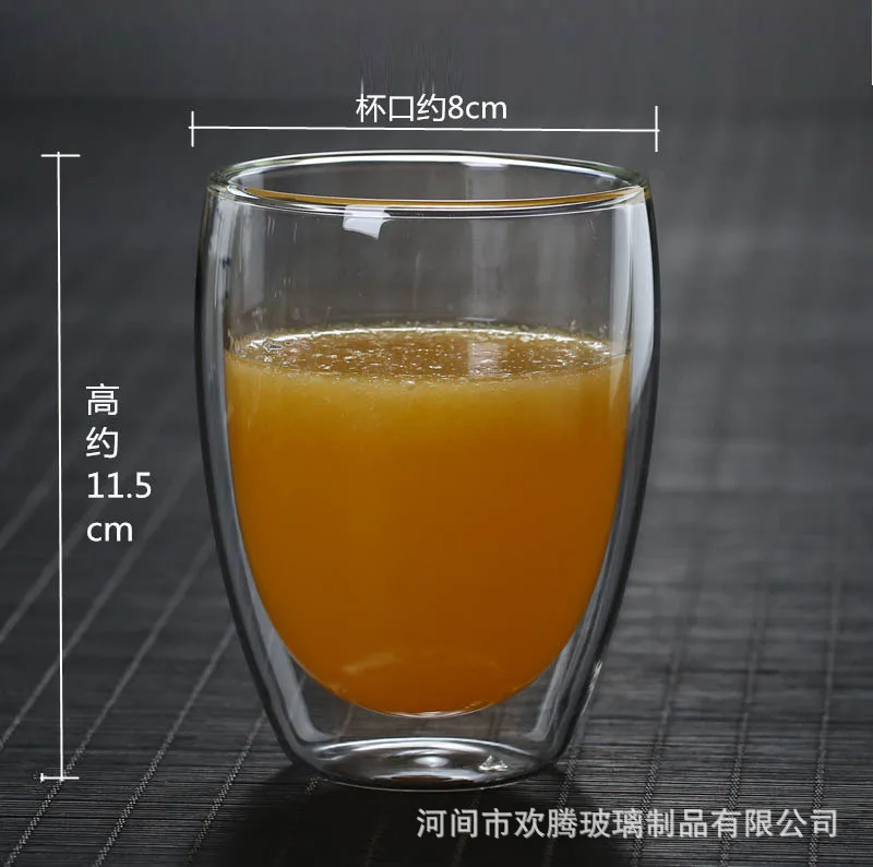 Christmas Valentine'S Day New Year European Style Solid Color High Borosilicate Glass 1 Piece