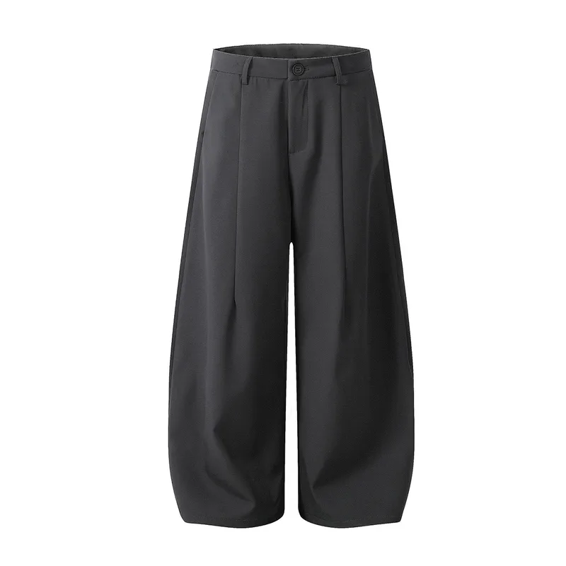 Jiayiku Men's  American Retro Pendant Machete Dress Pants Men's And Women's Cleanfit Loose Casual Pants