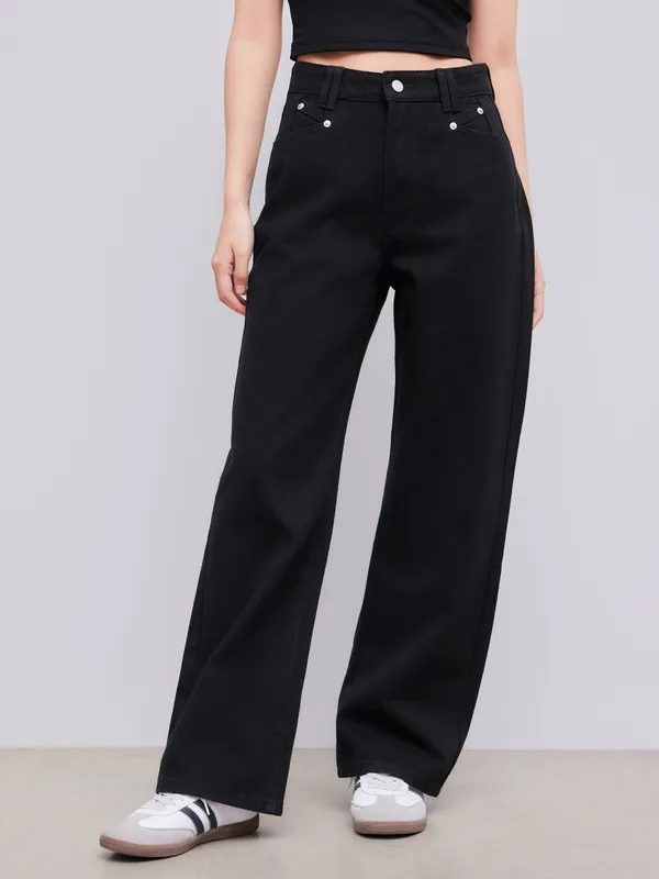 Women's Casual Daily Streetwear Solid Color Full Length Jeans