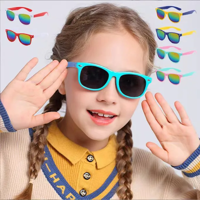 New Baby's Beige Nail Sunglasses Wholesale Color Sunglasses Children's Glasses Factory Men's And Women's Sunglasses