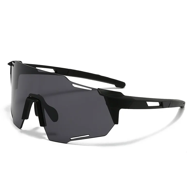 New Cycling Glasses Large Frame Outdoor Sports Sunglasses Running Wind And Sand-proof Ultraviolet Mountaineering Marathon Sunglasses