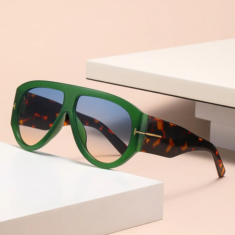 Pilot T Toad Sunglasses Women's   Personality Large Frame Glasses Fashionable Simple Men's Sunglasses