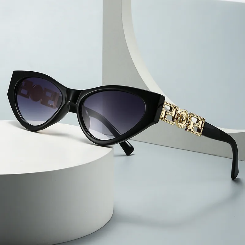 Unisex Cat Eye Sunglasses Fashionable Street Style Narrow Trendy Women Men Eyewear Show Off Casual Polarized UV400 All Seasons
