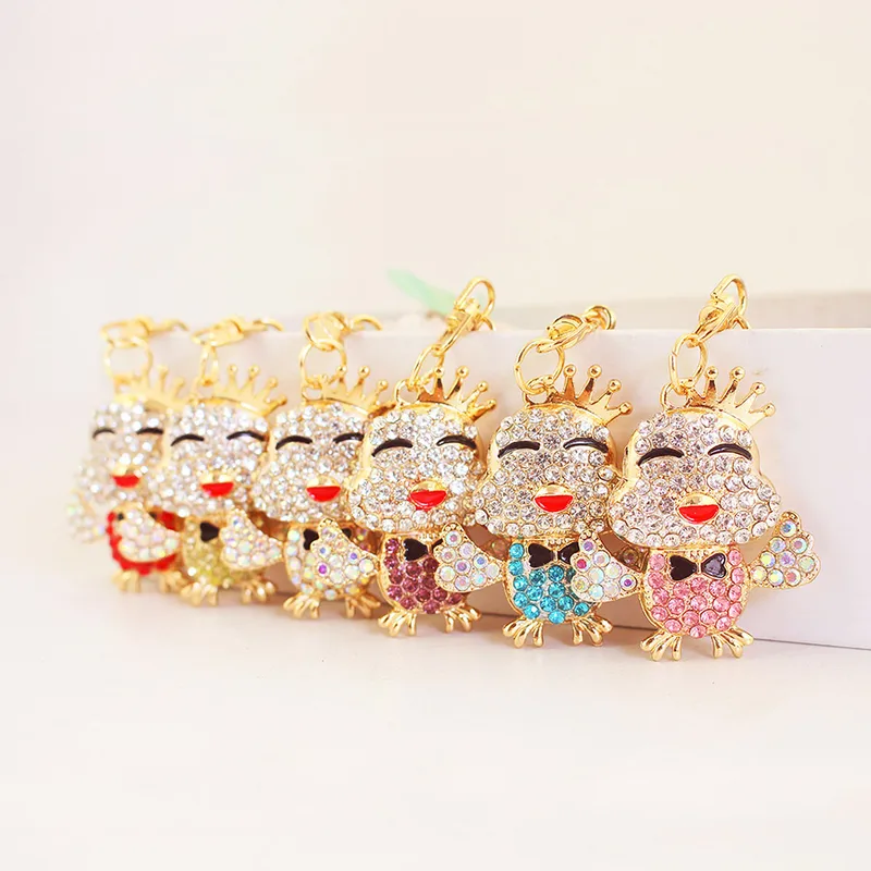 1 Piece Elegant Lady Pastoral Crown Alloy Unisex Keychain