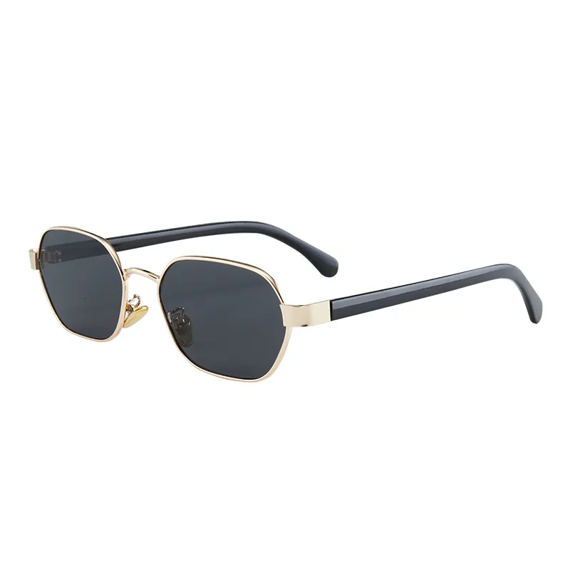Simple Style Streetwear Geometric Ac UV400 Protection Oval Frame Full Frame Glasses