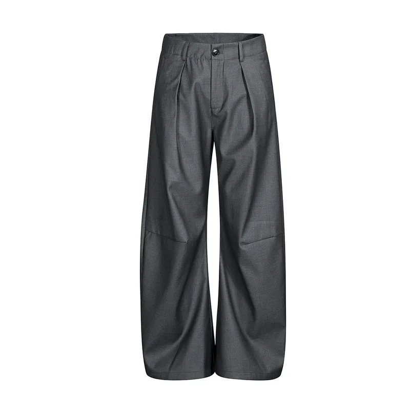 Jiayiku Men's  American Retro Machete Pants Men's And Women's Cleanfit Pendant Loose Casual Pants