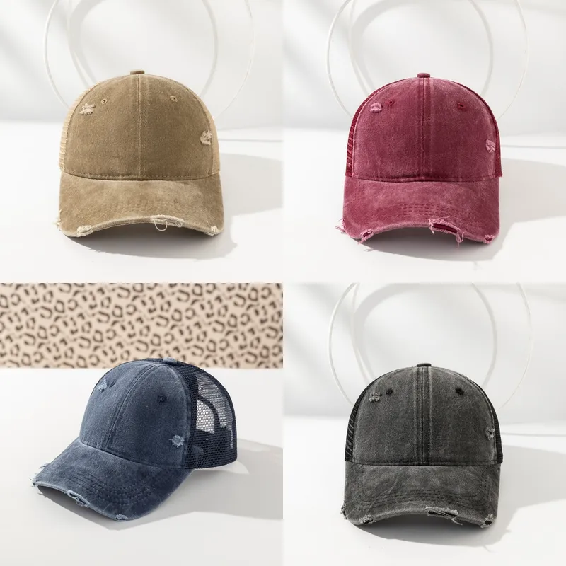 Unisex Sport Style Solid Color Curved Eaves Baseball Cap