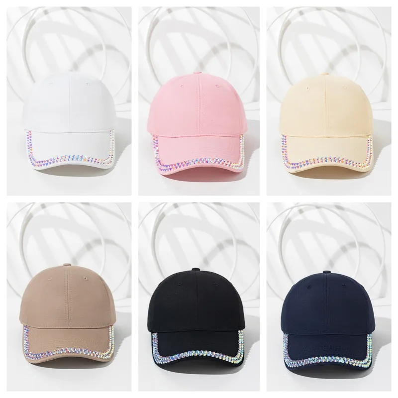 Unisex Casual Elegant Lady Solid Color Curved Eaves Baseball Cap