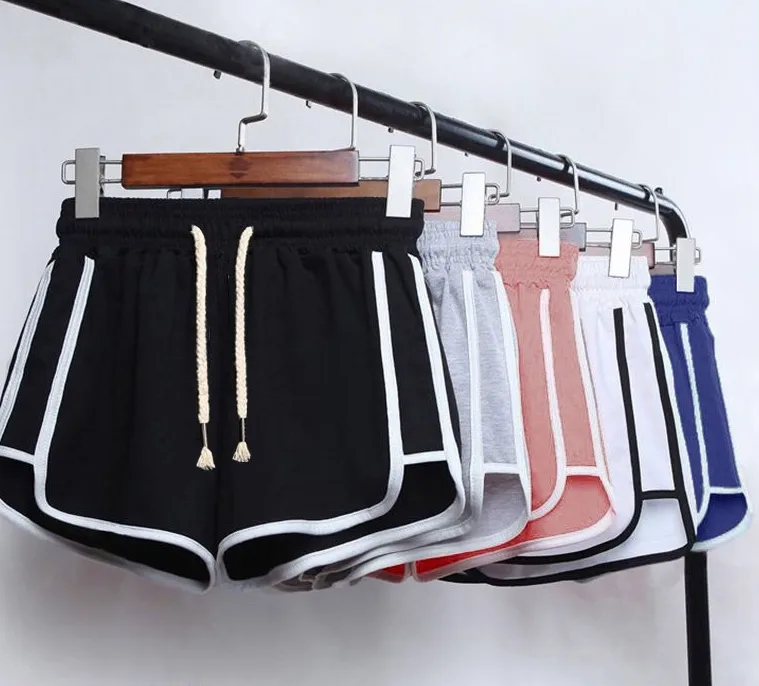 Women's Summer Thin Sports Shorts, A-Line Three-Point Shorts, High-Waisted Slimming Loose Casual Shorts
