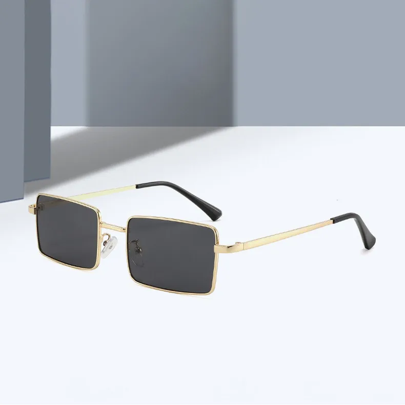 Fashionable Square Sunglasses Unisex Stylish Small Frame UV Protection Travel Fishing Special Sun Glasses Men Women