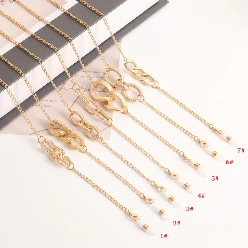Metal Eyeglasses Chains Mask Chains Alloy Material Versatile Accessory For Holding Glasses And Masks Securely